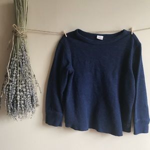 Gap toddler waffle knit tee